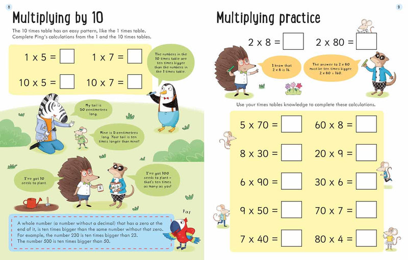 Usborne Workbooks Multiplying (Age 7-8) Usborne