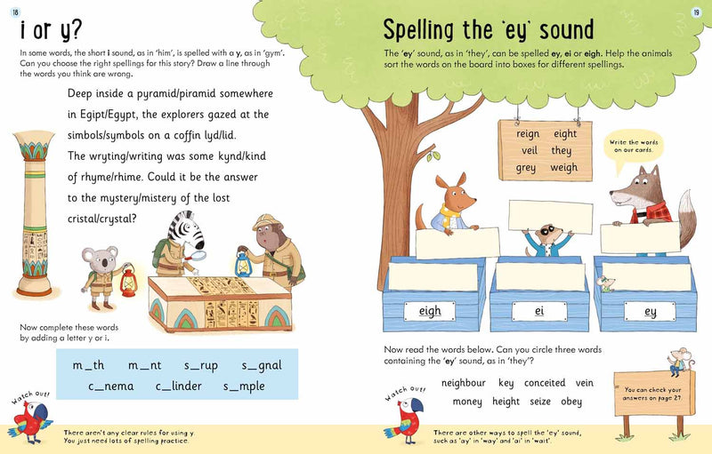 Usborne Workbooks Spelling (Age 7-8) Usborne