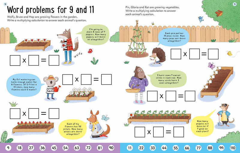 Usborne Workbooks Times Tables (Age 7-8) Usborne