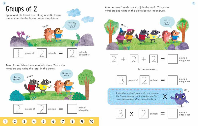 Usborne Workbooks Times tables (Age 5-6) Usborne