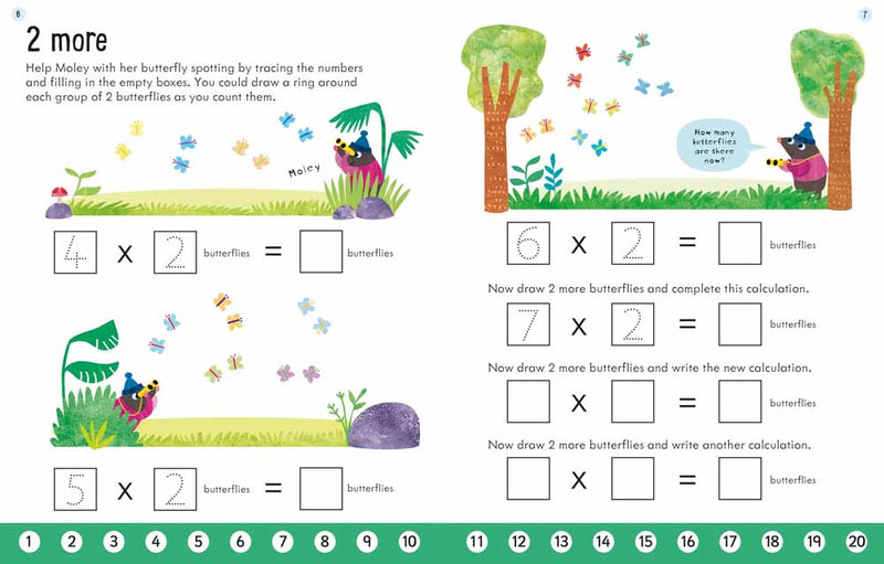 Usborne Workbooks Times tables (Age 5-6) Usborne