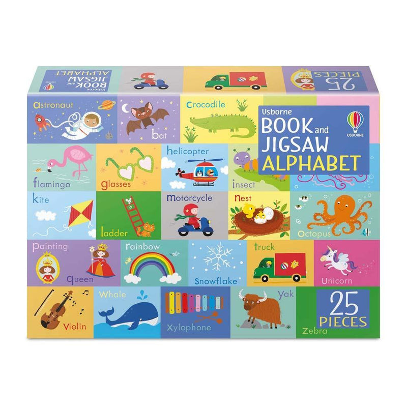 Alphabet (Usborne  Book and Jigsaw) (25 pcs) Usborne