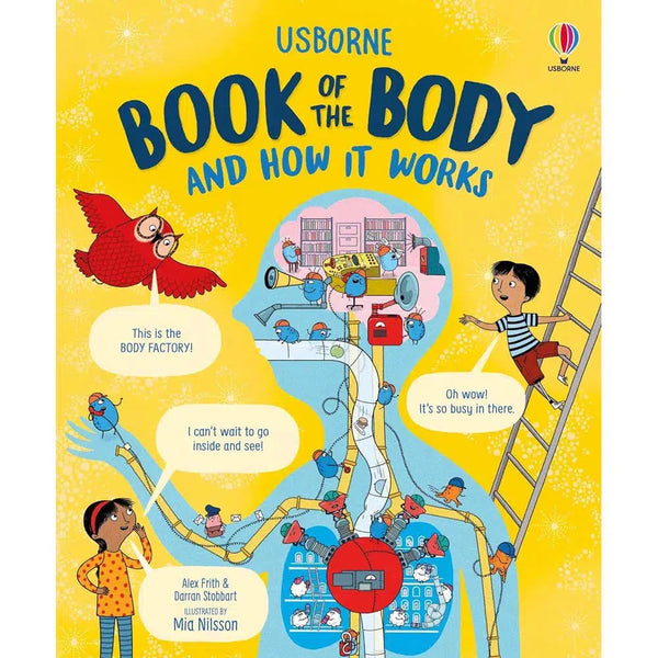 Usborne Book of the Body and How it Works (Alex Frith)-Nonfiction: 科學科技 Science & Technology-買書書 BuyBookBook