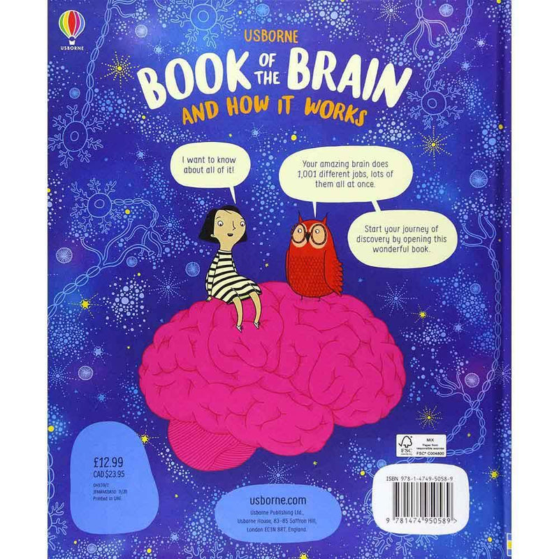 Usborne Book of the Brain and How it Works Usborne