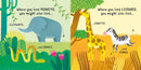Usborne First Jigsaws - Wild Animals (4 pcs x 4 sets) - 買書書 BuyBookBook