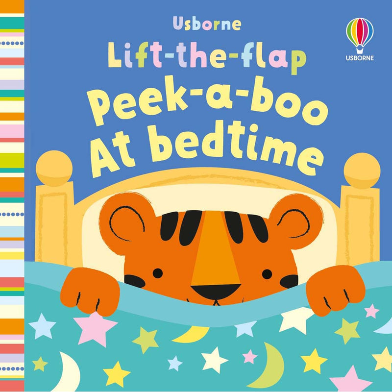Usborne Lift-the-flap Peek-a-Boo at Bedtime-Nonfiction: 學前基礎 Preschool Basics-買書書 BuyBookBook