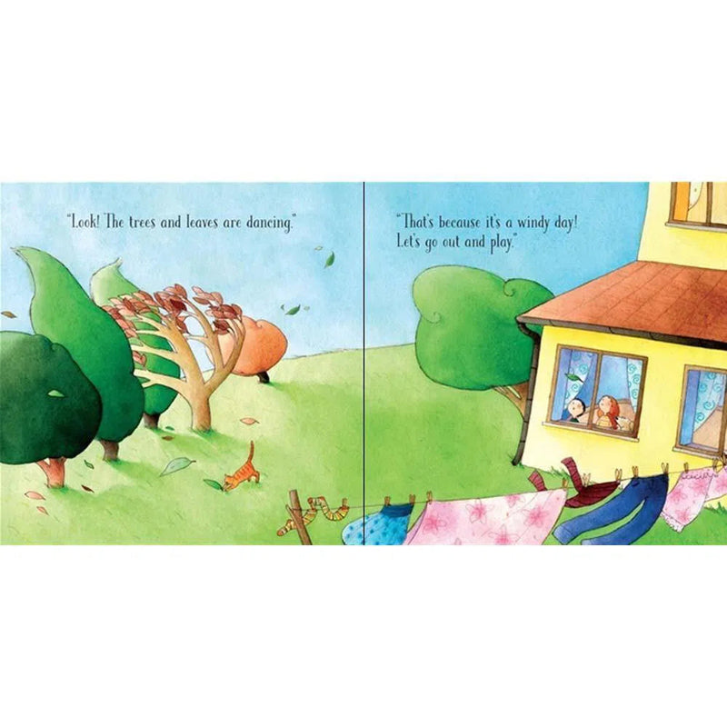 Usborne Little Board Books - The Windy Day Usborne