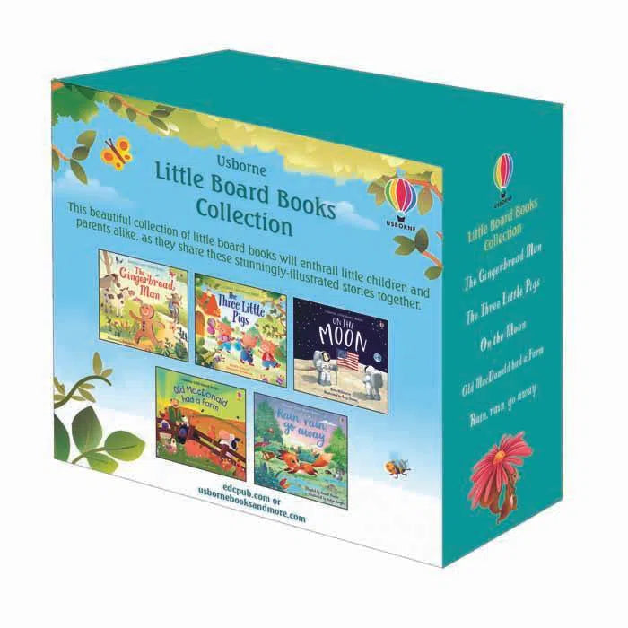 Usborne Little Board Books Collection (5 Books) (with QR code) Usborne