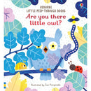 Usborne Little Peep-Through Books: Are You There Little Owl? (Sam Taplin)-Nonfiction: 學前基礎 Preschool Basics-買書書 BuyBookBook