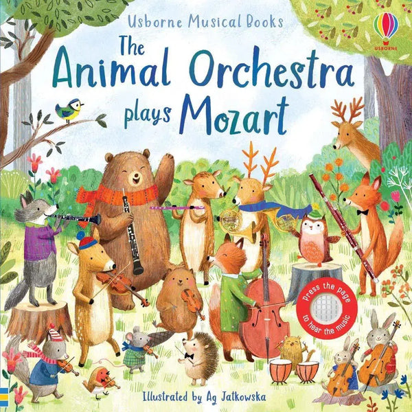 Usborne Music Book The Animal Orchestra Plays Mozart Usborne