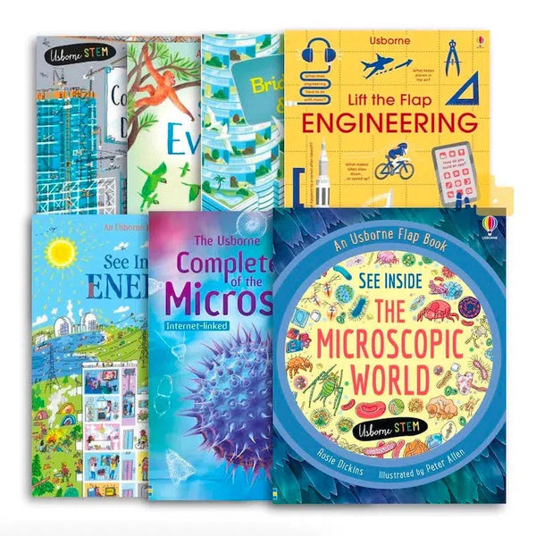 Usborne STEAM Bundle for Developing Readers (7 Books) Usborne