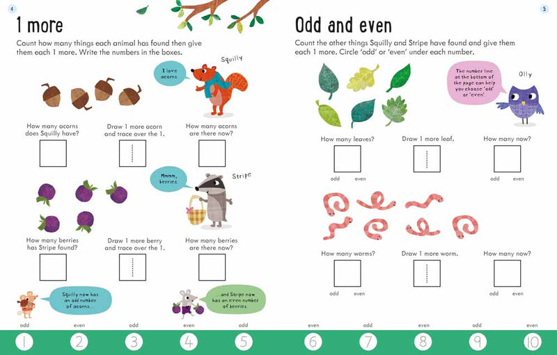 Usborne Workbooks Adding (Age 5-6) Usborne