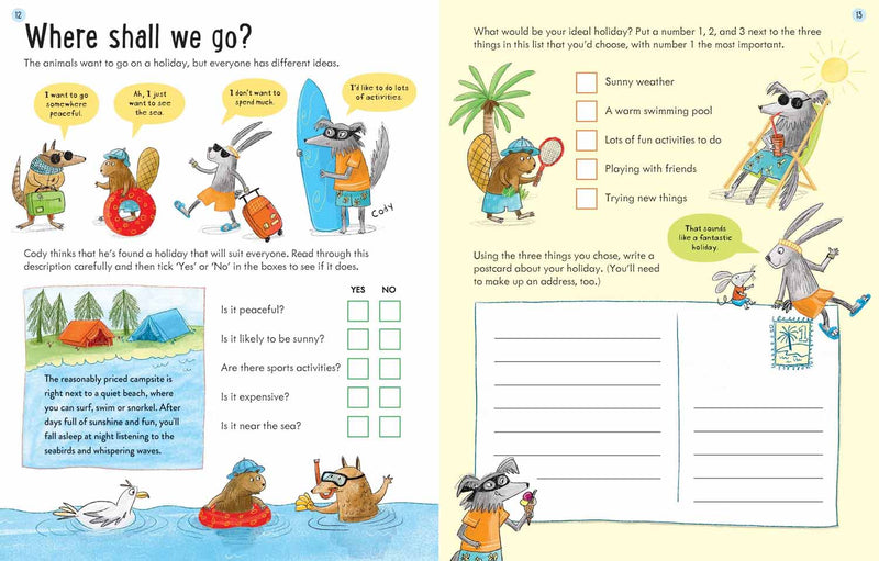 Usborne Workbooks Comprehension (Age 8-9) Usborne