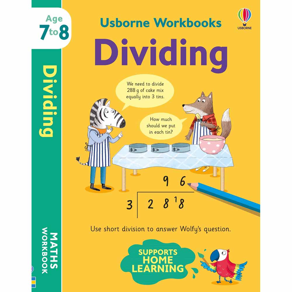 Usborne Workbooks Dividing (Age 7-8) Usborne