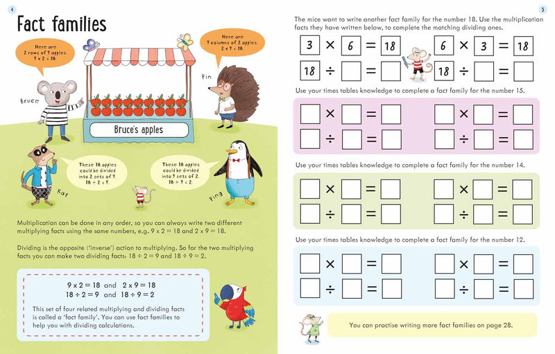 Usborne Workbooks Dividing (Age 7-8) Usborne