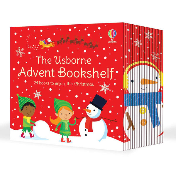 Usborne (正版) Advent Bookshelf Collection(24 Books) - 買書書 BuyBookBook