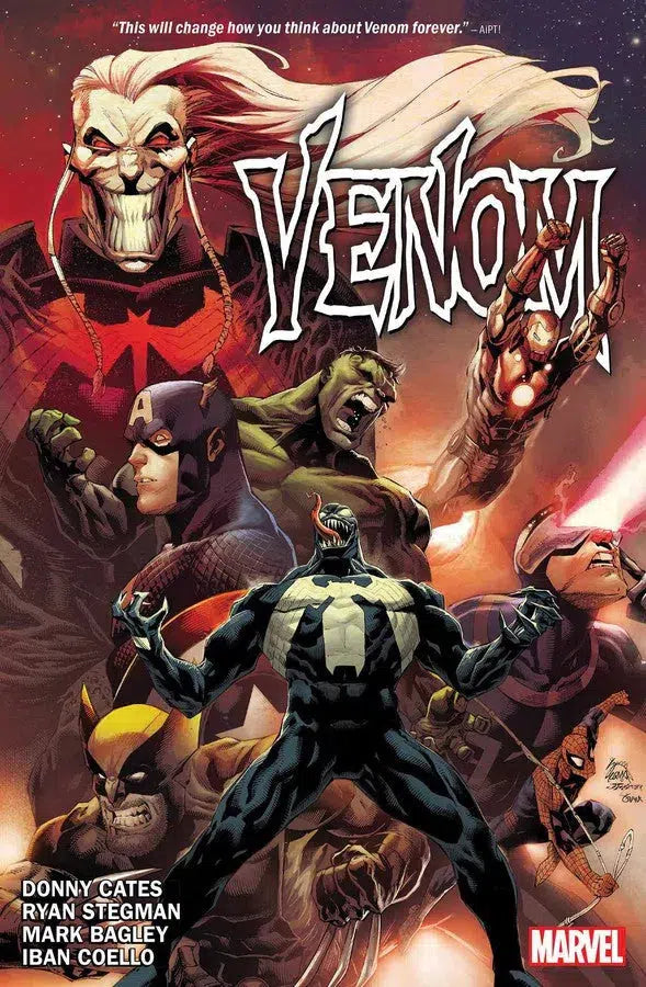 VENOMNIBUS BY CATES & STEGMAN-Graphic novel / Comic book / Manga: genres-買書書 BuyBookBook