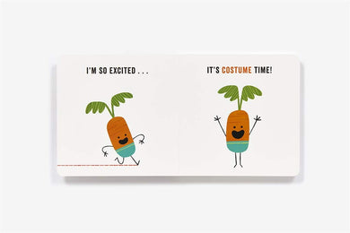 Vegetables in Halloween Costumes (Board Book) - 買書書 BuyBookBook