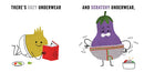 Vegetables in Holiday Underwear (Board Book) - 買書書 BuyBookBook