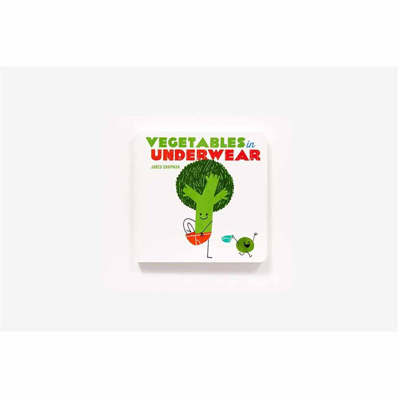 Vegetables in Underwear (Board Book) - 買書書 BuyBookBook