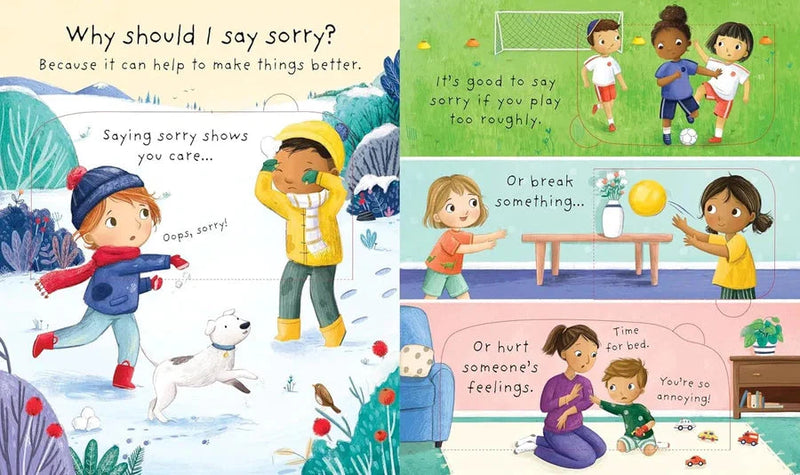 Very First Questions & Answers: Why should I say sorry?