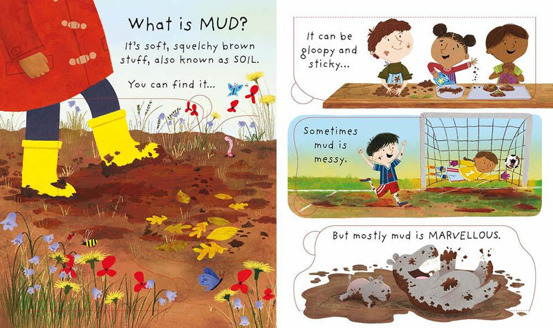 Very First Questions and Answers: What is mud? (Katie Daynes)-Nonfiction: 學前基礎 Preschool Basics-買書書 BuyBookBook