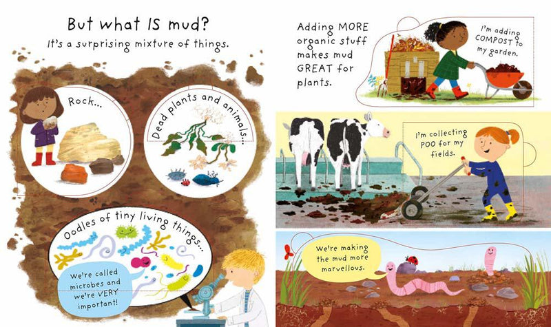 Very First Questions and Answers: What is mud? (Katie Daynes)-Nonfiction: 學前基礎 Preschool Basics-買書書 BuyBookBook