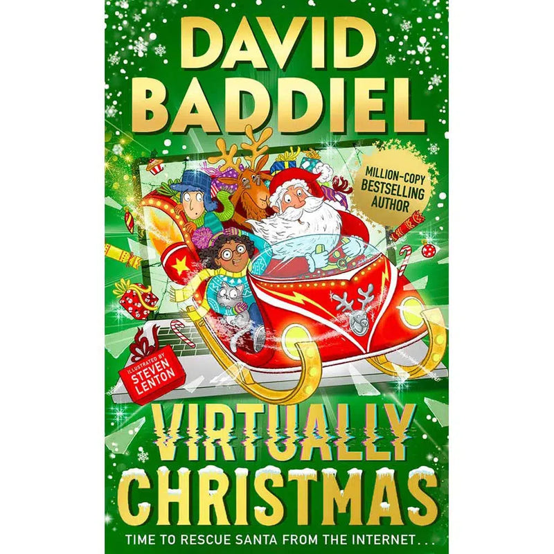 Virtually Christmas (David Baddiel)-Fiction: 幽默搞笑 Humorous-買書書 BuyBookBook