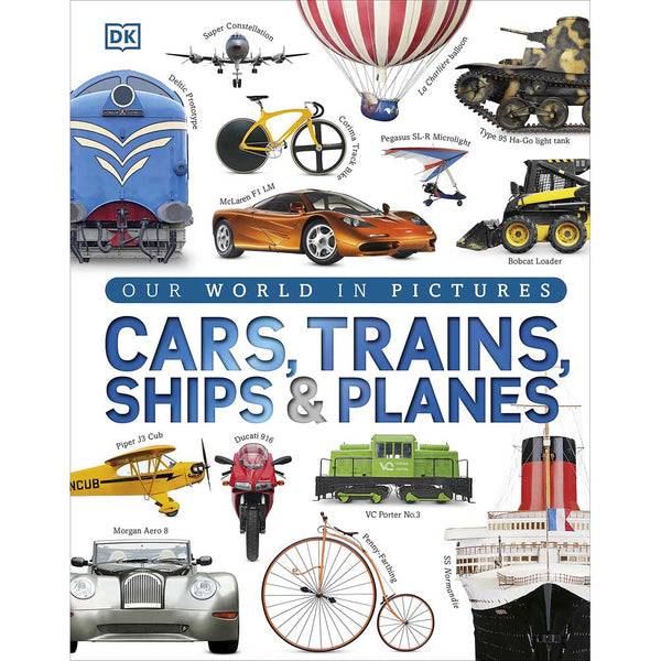 Visual Encyclopedia to Every Vehicle, A - Cars, Trains, Ships and Planes-Nonfiction: 參考百科 Reference & Encyclopedia-買書書 BuyBookBook
