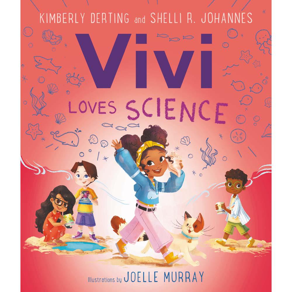 Vivi Loves Science: Loves Science (Kimberly Derting)-Fiction: 橋樑章節 Early Readers-買書書 BuyBookBook