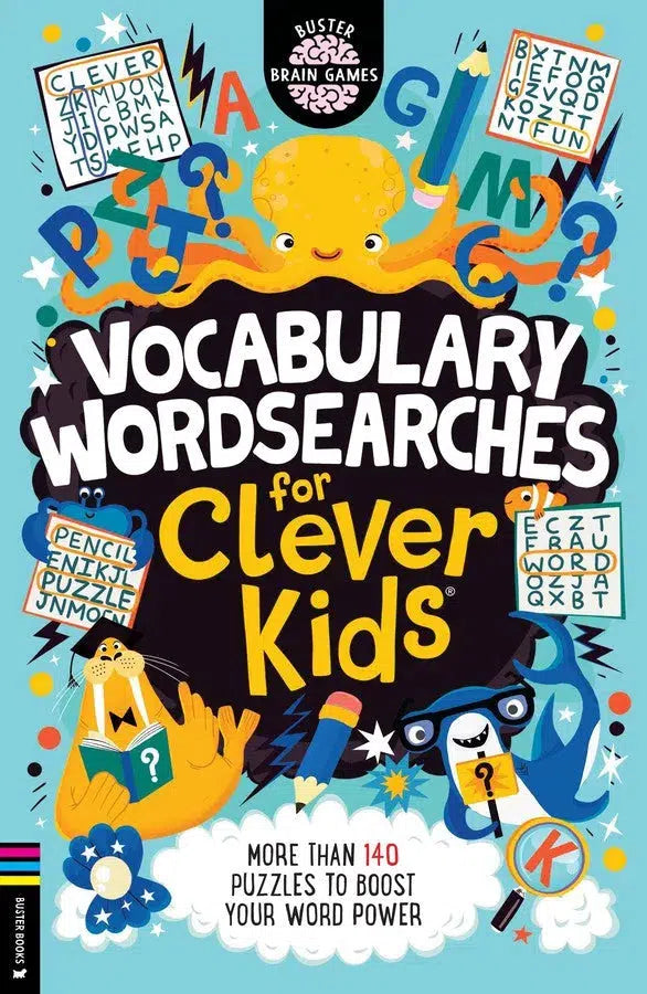 Vocabulary Wordsearches for Clever Kids®-Children’s / Teenage general interest: Puzzles and quizzes-買書書 BuyBookBook