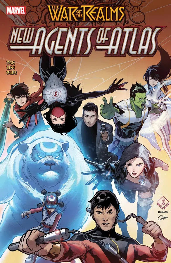 WAR OF THE REALMS: NEW AGENTS OF ATLAS-Graphic novel / Comic book / Manga: genres-買書書 BuyBookBook