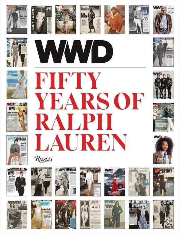 WWD Fifty Years of Ralph Lauren-Design/ fashion/ architecture/ illustration-買書書 BuyBookBook