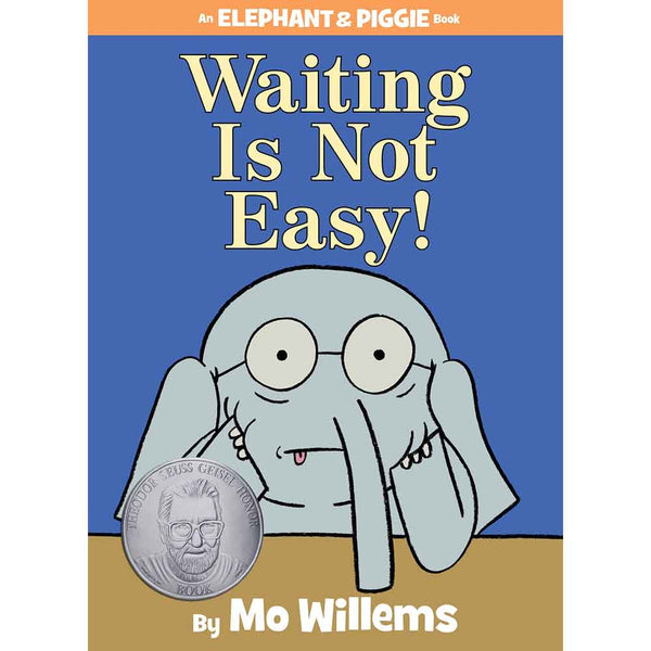 Waiting Is Not Easy! (Elephant and Piggie Biggie)(Mo Willems)-Fiction: 幽默搞笑 Humorous-買書書 BuyBookBook