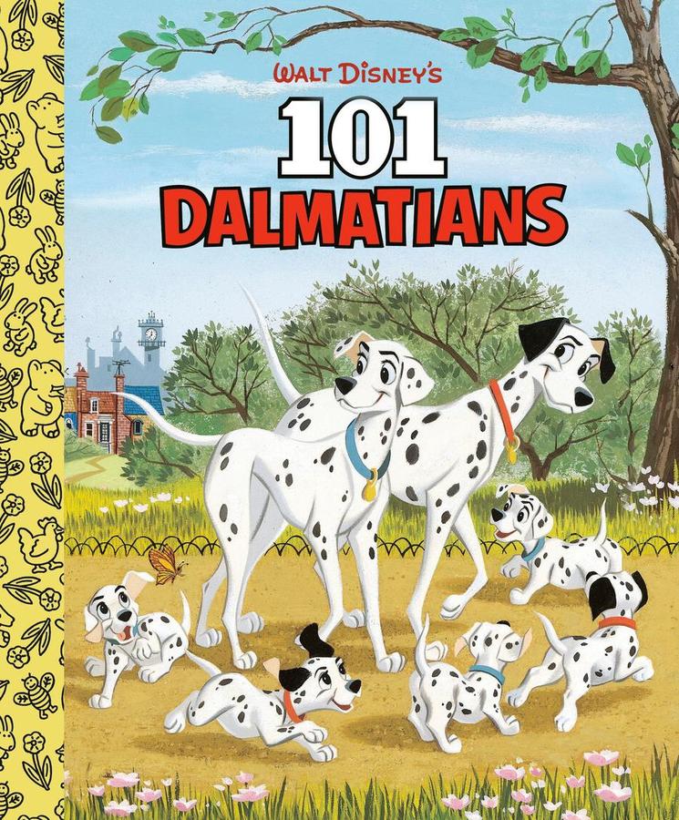Walt Disney's 101 Dalmatians Little Golden Board Book (Disney 101 Dalmatians)-Children’s / Teenage fiction: General and modern fiction-買書書 BuyBookBook