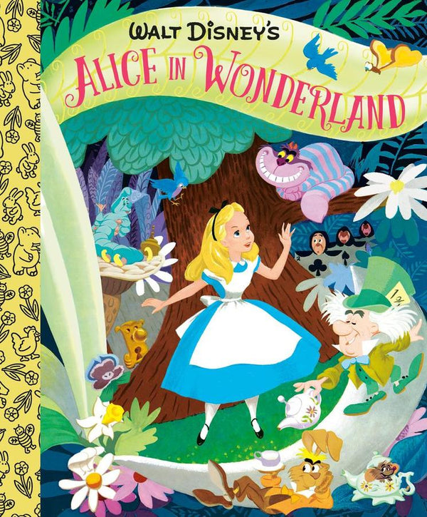 Walt Disney's Alice in Wonderland Little Golden Board Book (Disney Classic)-Children’s / Teenage fiction: General and modern fiction-買書書 BuyBookBook