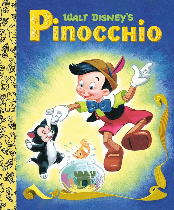Walt Disney's Pinocchio Little Golden Board Book (Disney Classic)-Children’s / Teenage fiction: General and modern fiction-買書書 BuyBookBook