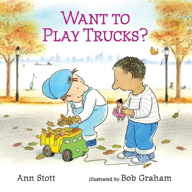 Want to Play Trucks?-Children’s picture books-買書書 BuyBookBook