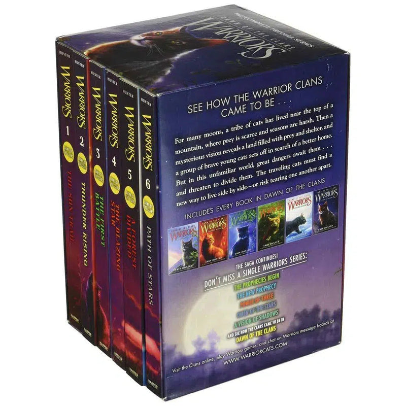 Warriors - Dawn of the Clans The Complete Prequel (Paperback) (6 Books) (Erin Hunter) Harpercollins US