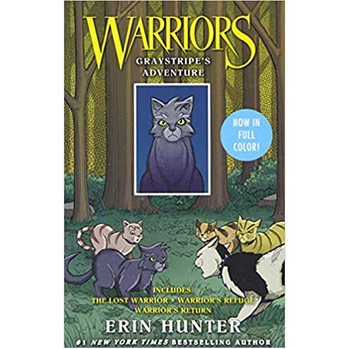 Warriors Manga: Graystripe's Adventure: 3 Full-Color Warriors Manga Books in 1 (Erin Hunter)-Fiction: 奇幻魔法 Fantasy & Magical-買書書 BuyBookBook