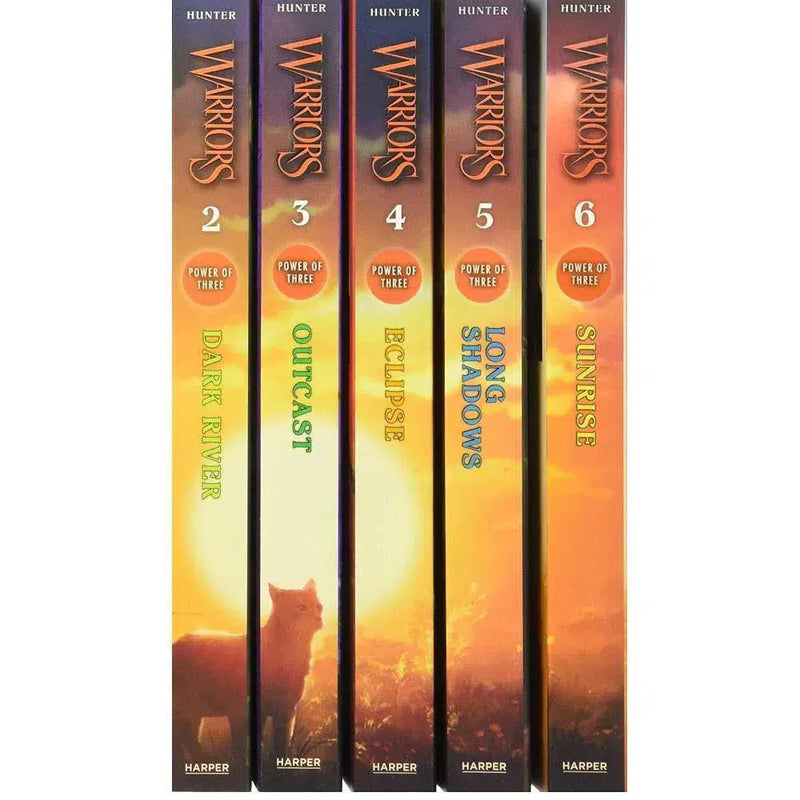 Warriors - Power of Three Box Set (Paperback) (6 Books) (Erin Hunter) Harpercollins US