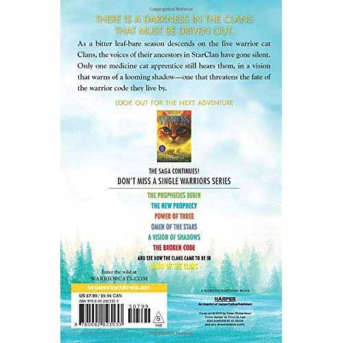 Warriors The Broken Code, #01 Lost Stars (Paperback) (Erin Hunter) Harpercollins US