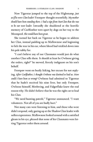 Warriors A Starless Clan