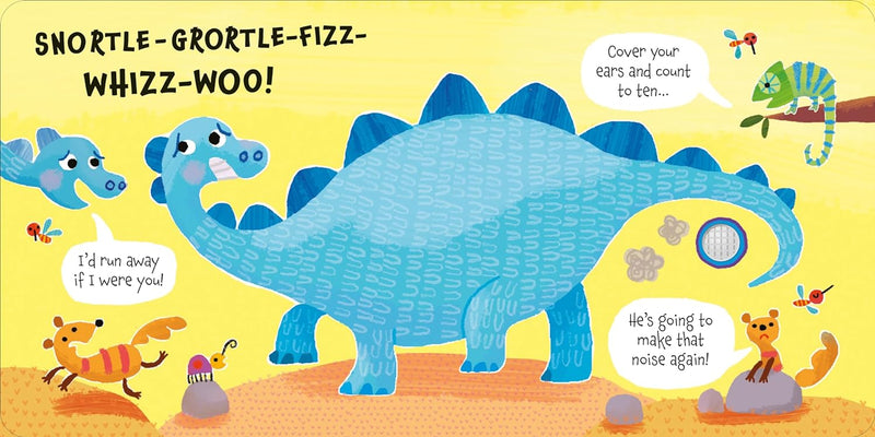 Was That Your Bottom, Dinosaur? (Usborne Sound Books) (Sam Taplin)-Nonfiction: 學前基礎 Preschool Basics-買書書 BuyBookBook