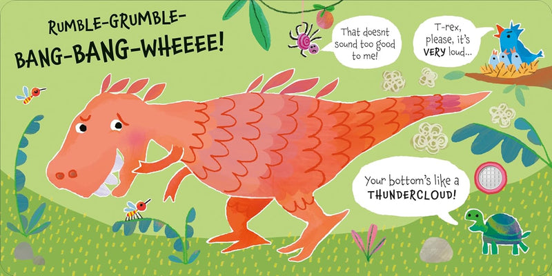 Was That Your Bottom, Dinosaur? (Usborne Sound Books) (Sam Taplin)-Nonfiction: 學前基礎 Preschool Basics-買書書 BuyBookBook
