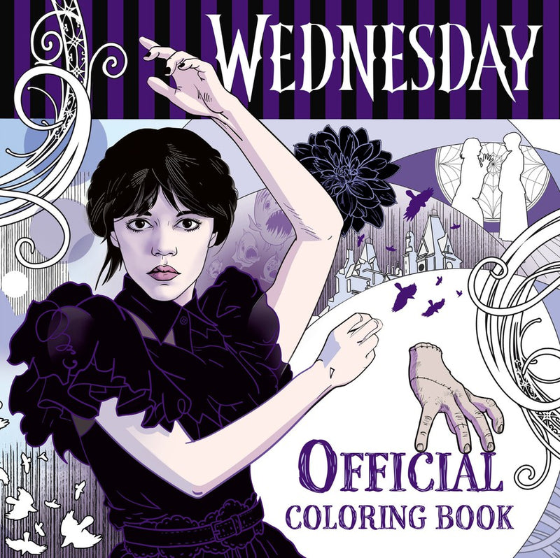 Wednesday: Official Coloring Book-Children’s / Teenage fiction: General, modern and contemporary fiction-買書書 BuyBookBook