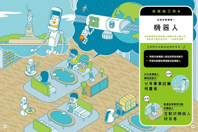 未來工作圖鑑 1 創造快樂的世界-非故事: 科學科技 Science & Technology-買書書 BuyBookBook