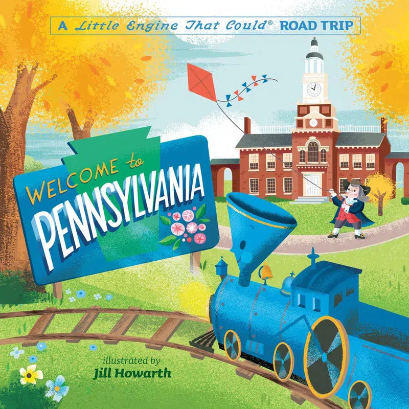 Welcome to Pennsylvania: A Little Engine That Could Road Trip-Children’s / Teenage fiction: General and modern fiction-買書書 BuyBookBook