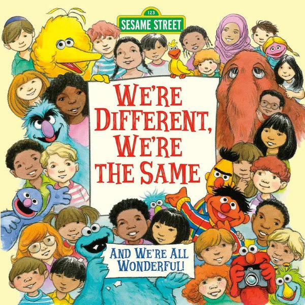 We're Different, We're the Same (Sesame Street)-Children’s / Teenage fiction: General, modern and contemporary fiction-買書書 BuyBookBook