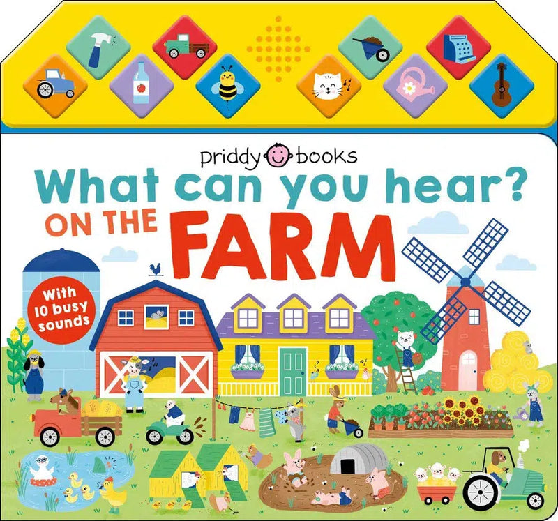 What Can You Hear: On the Farm-Children’s Early years / early learning concepts-買書書 BuyBookBook